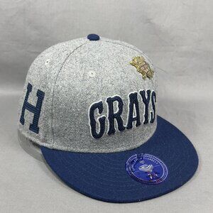 Homestead Grays MLB Fitted 7 3/4 Hat Cap Ebbets Field Negro League PA USA Mens